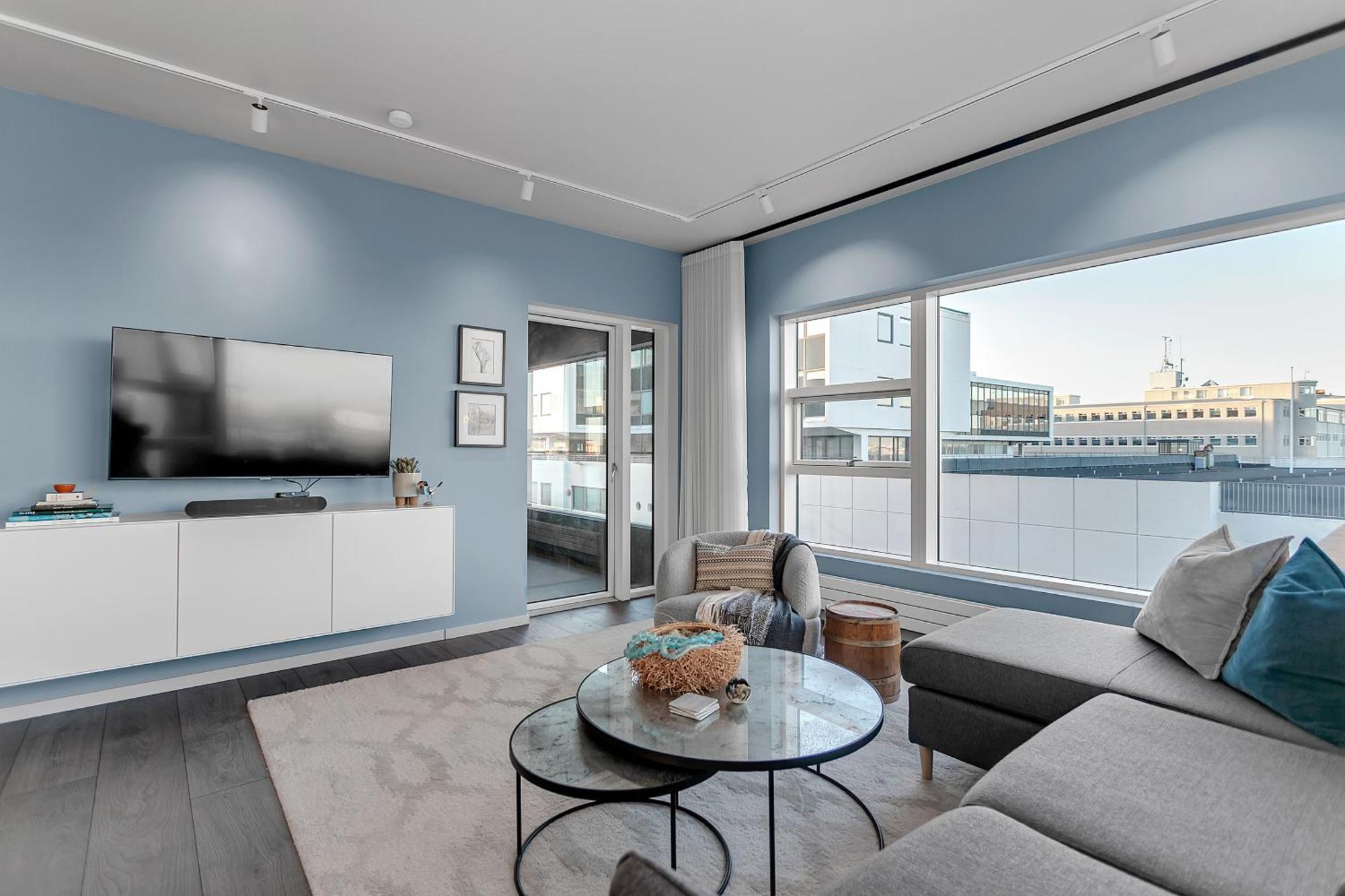 Sunny Central Reykjavik Apartment - Harbour View Bagian luar foto