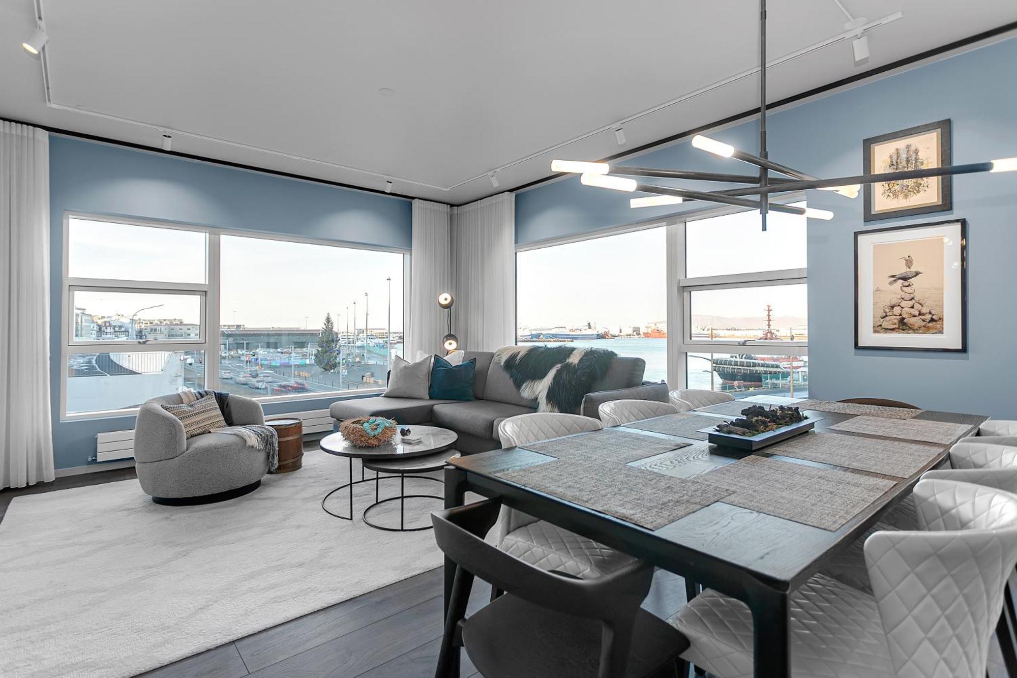 Sunny Central Reykjavik Apartment - Harbour View Bagian luar foto